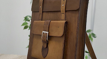 Veg tan backpack